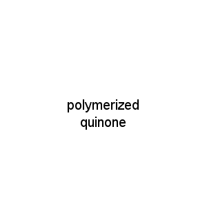 polymerized quinone
